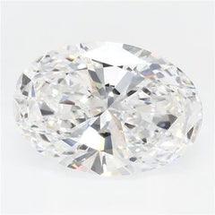 Diamond Lab Grown Oval 4.09ct VVS2