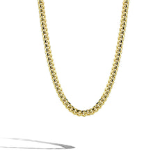 Solid Gold Cuban Link Chain Necklace - 9mm