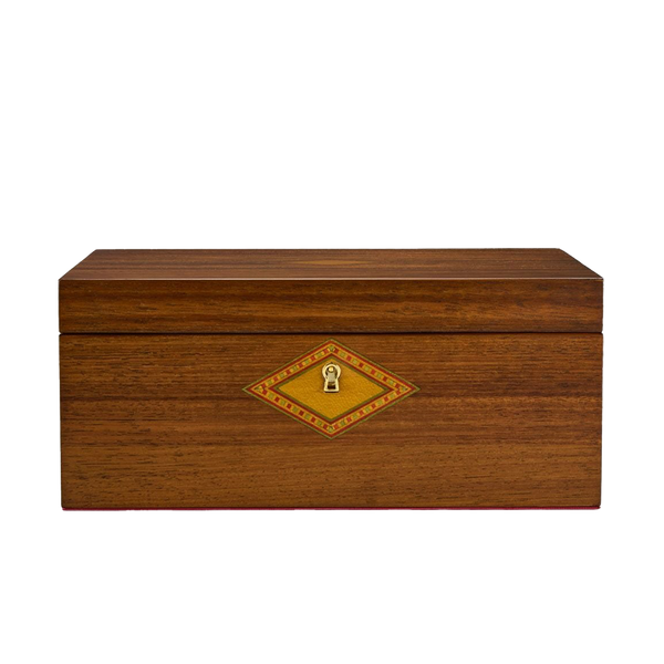 WOLF Nutcracker Ballet Musical Jewelry Box in Walnut Wood
