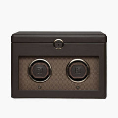 WOLF Earth Double Winder in Coffee