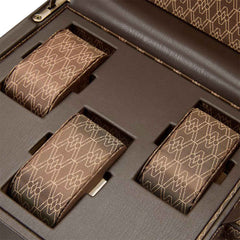 WOLF Earth Double Winder in Coffee