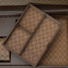 WOLF Earth Double Winder in Coffee