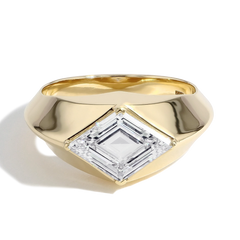 Lozeng Diamond Engagement Ring
