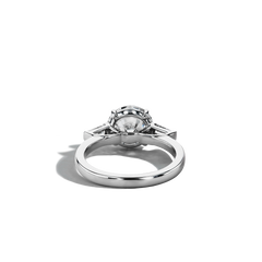 3 Carat Round Brilliant Lab Diamond Engagement Ring