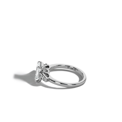 2 Carat Emerald-Cut Lab Diamond Engagement Ring