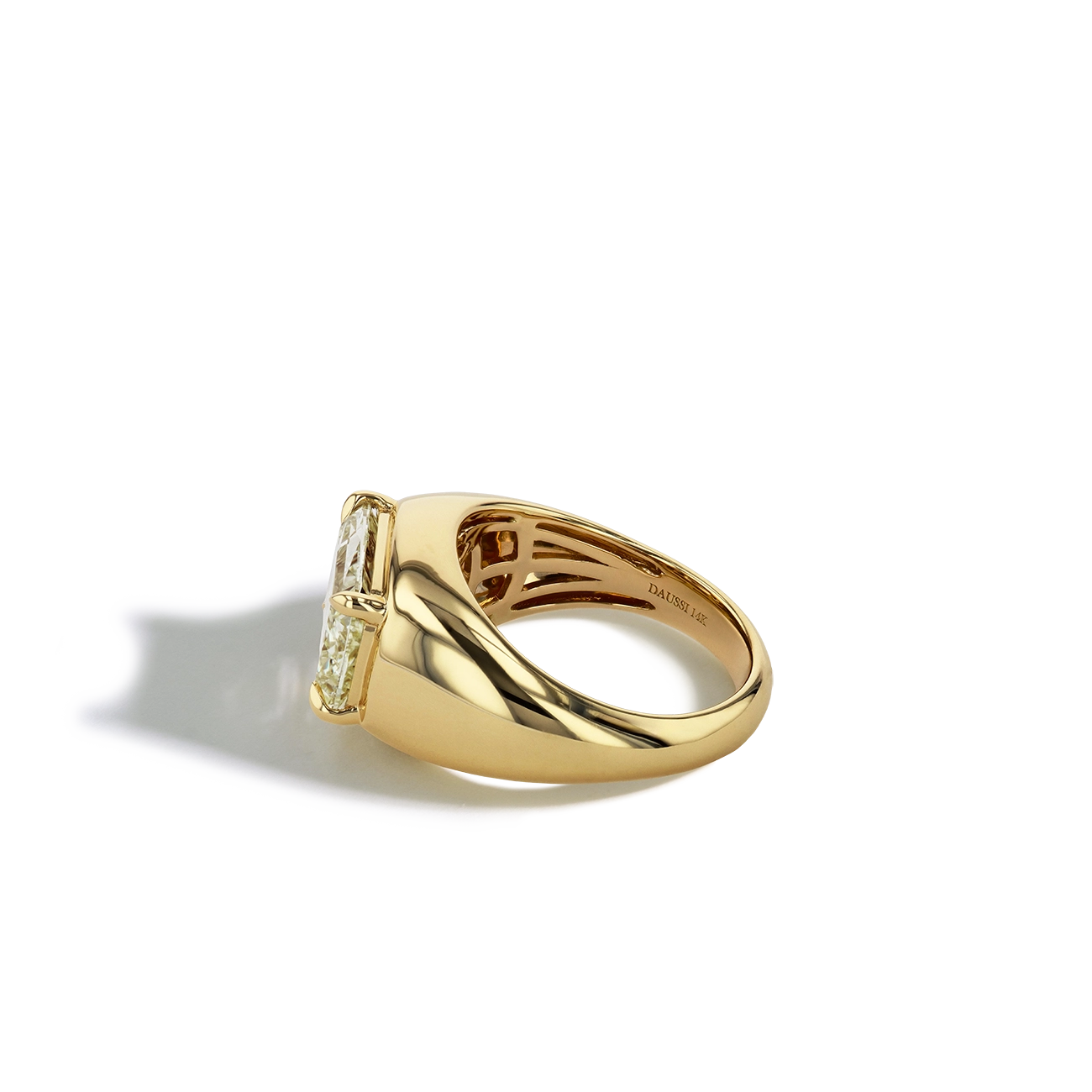 4 Carat Cushion-Cut Diamond Ring