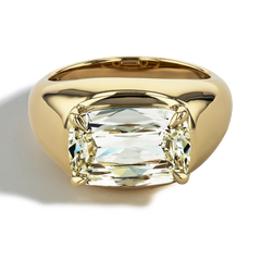 4 Carat Cushion-Cut Diamond Ring