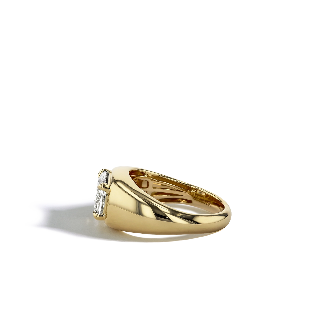 2 Carat Cushion-Cut Diamond Ring