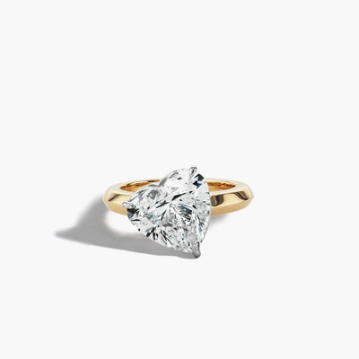 6 Carat Heart-Shaped Diamond Solitaire Engagement Ring - Private Label product