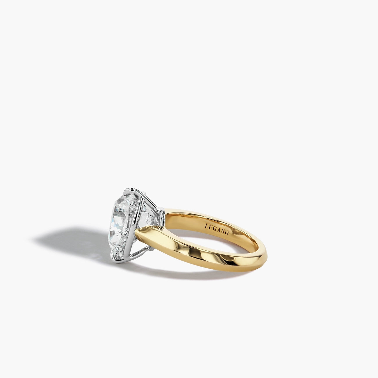 6 Carat Heart-Shaped Diamond Solitaire Engagement Ring