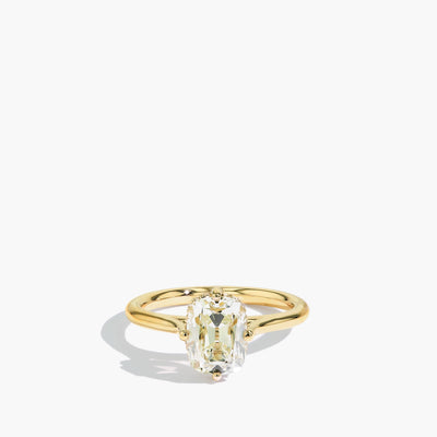 2 Carat Old Mine Diamond Compass Engagement Ring - Private Label product
