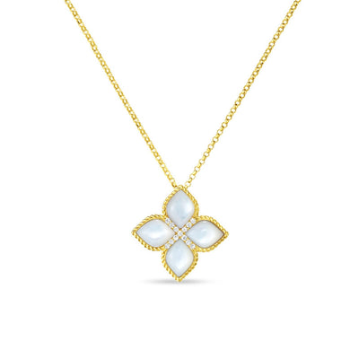 Roberto Coin Venetian Princess Diamond & Mother of Pearl Pendant Necklace - Roberto Coin product