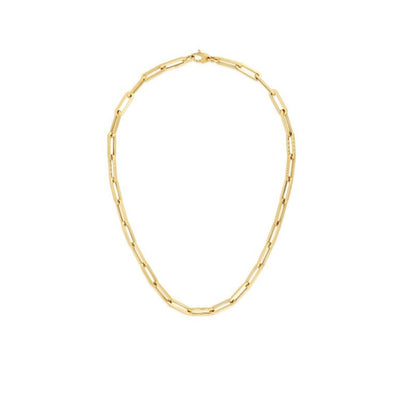 Bold Paper Clip Link Necklace - 6.1mm - Private Label product