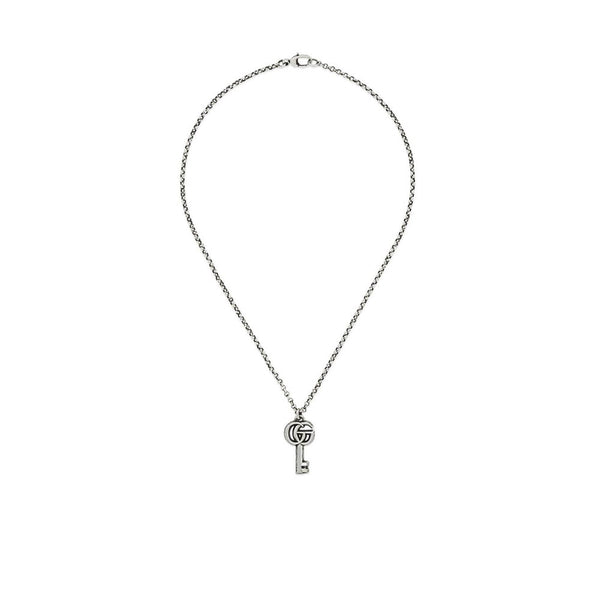 Gucci GG Marmont Silver Necklace