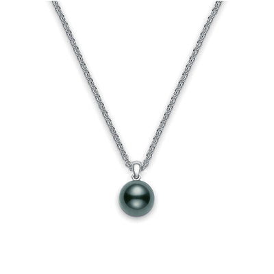 Mikimoto 9mm Black South Sea Pearl Pendant Necklace - Mikimoto product