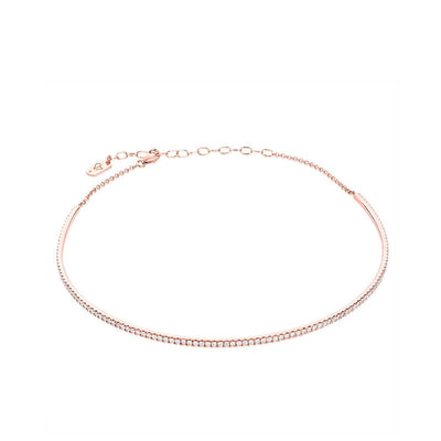 Carbon & Hyde Rose Gold Infinity Diamond Choker - Carbon & Hyde product