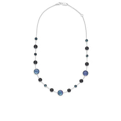 Ippolita Lollipop Eclipse Blue Gemstone Necklace
