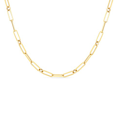 Roberto Coin Paper Clip Link Necklace