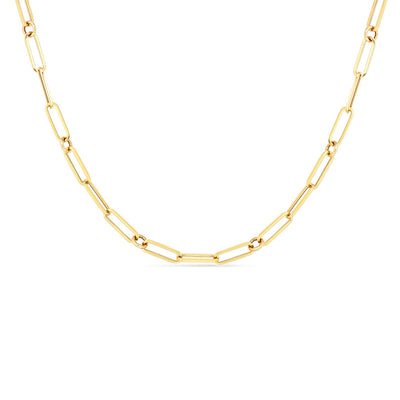 Roberto Coin Paper Clip Link Necklace - Roberto Coin product
