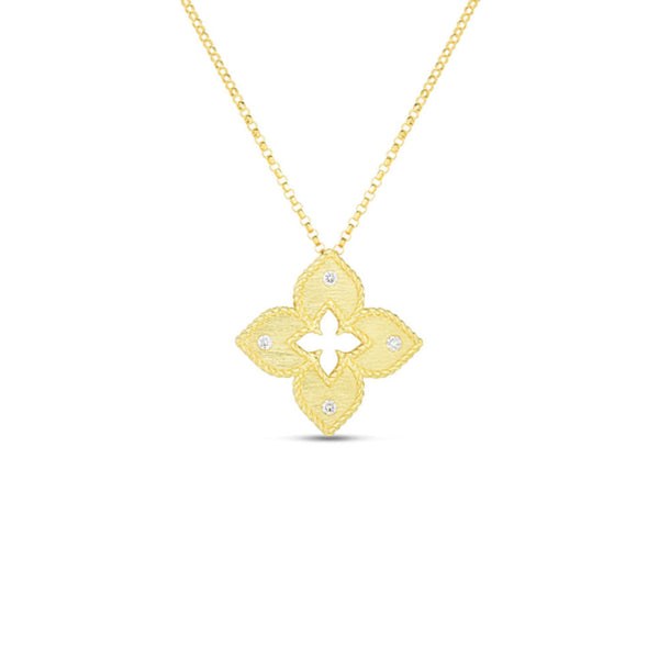 Roberto Coin Venetian Princess Flower Necklace