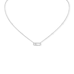 Messika Move Uno Pavé Diamond Necklace