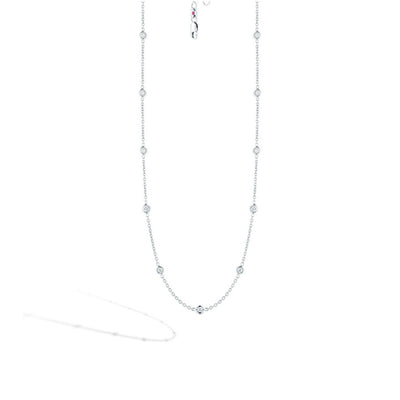 Roberto Coin Diamonds By The Inch White Gold Chain Necklace - Roberto Coin product
