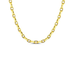 Roberto Coin Almond Link Chain Necklace