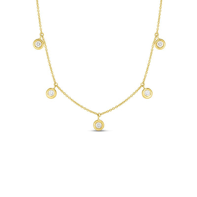 Roberto Coin Five Diamond Necklace - Roberto Coin product