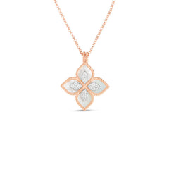 Roberto Coin Princess Flower Mother of Pearl Necklace