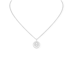 Messika Lucky Move PM Pavé Diamond Circle Necklace