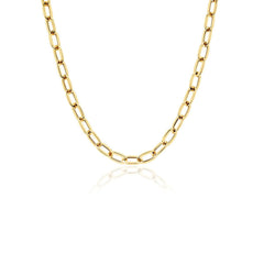 EF Collection Gold Jumbo Link Necklace