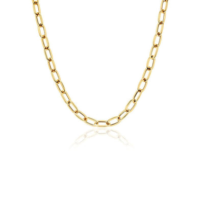 EF Collection Gold Jumbo Link Necklace - EF Collection product