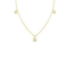 Roberto Coin Three Diamond Necklace