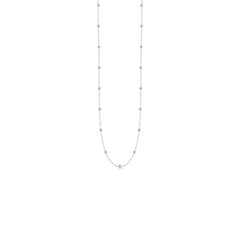 Roberto Coin 18kt White Gold Diamonds by the Inch Necklace