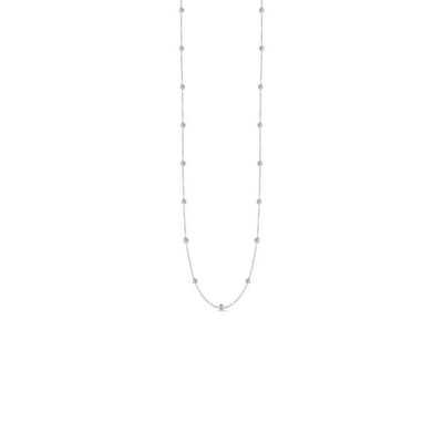 Roberto Coin 18kt White Gold Diamonds by the Inch Necklace - Roberto Coin product
