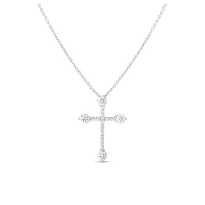 Roberto Coin Diamond Cross Necklace - Roberto Coin product