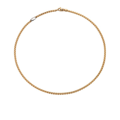 Fope EKA Yellow Gold Small Link Necklace - Fope product