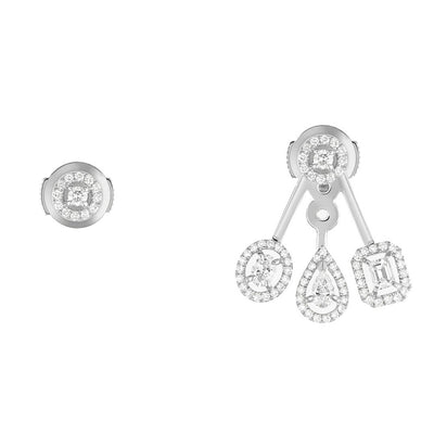 Messika My Twin Diamond Trio Stud Earrings - Messika product