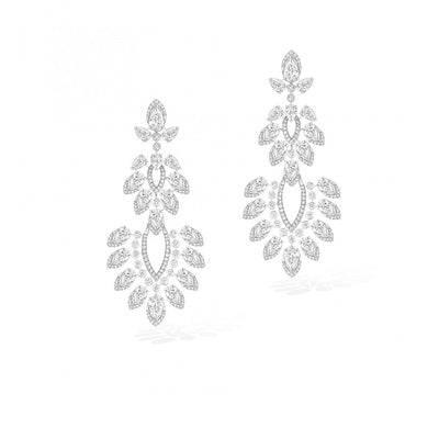Messika Desert Bloom Diamond Drop Earrings - Messika product