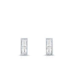 Carbon & Hyde Tribeca Baguette Stud Earrings