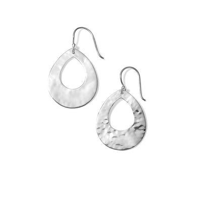 Ippolita Classico Crinkle Small Open Teardrop Earrings - Ippolita product