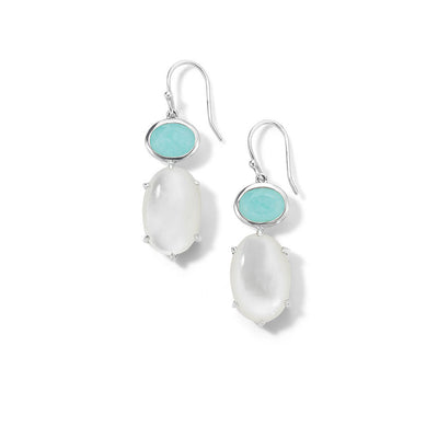 Ippolita Rock Candy Luce 2 Stone Drop Silver Earrings - Ippolita product