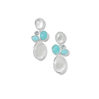 Ippolita Rock Candy Luce Stone Cluster Cascade Silver Earrings - Ippolita product