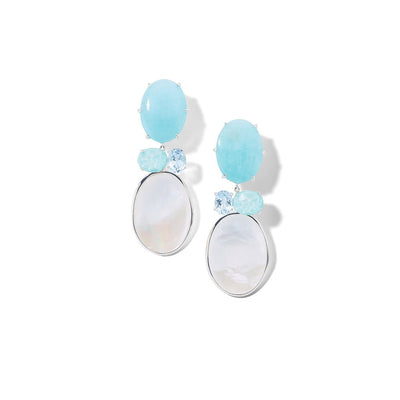 Ippolita Rock Candy 4 Stone Drop Silver Earrings - Ippolita product