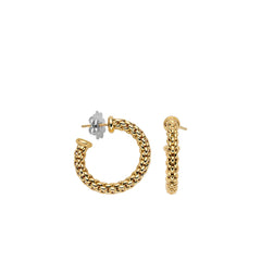 Fope Essentials Small Hoop Gold Earrings