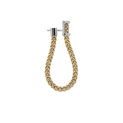 Fope Essentials Flex'it Medium Mesh Chain Diamond Earrings - Fope product