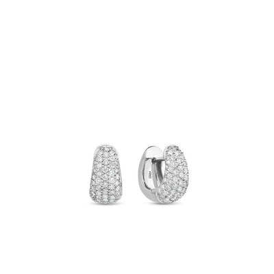 Roberto Coin Classic Diamond Huggies - Roberto Coin product
