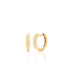EF Collection Gold Mini Dome Huggies