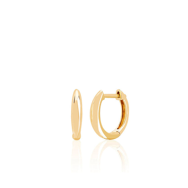 EF Collection Gold Mini Dome Huggies