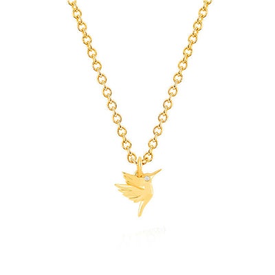 EF Collection Hummingbird Charm with Diamond Eye - EF Collection product